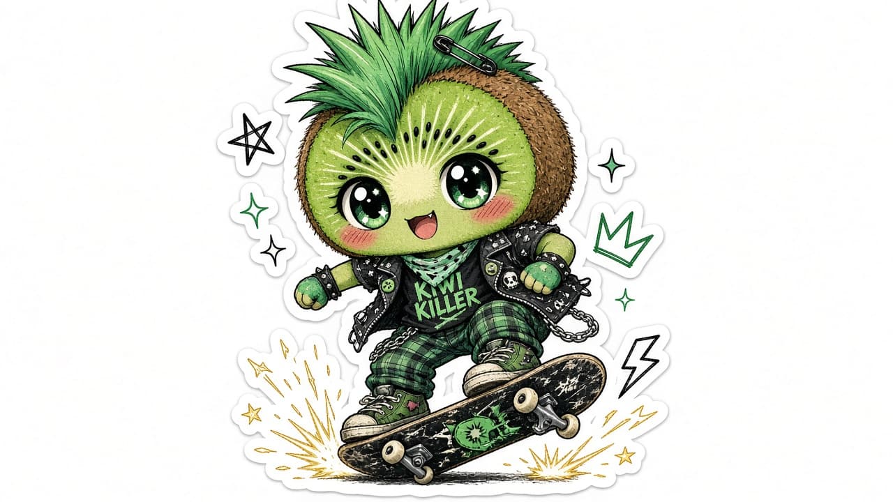 Kiwi Killer sticker